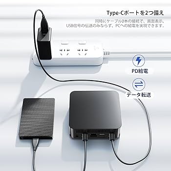 Amazon.co.jp: ミニPC 第12世代インテルAlder Twin-N150 T9H